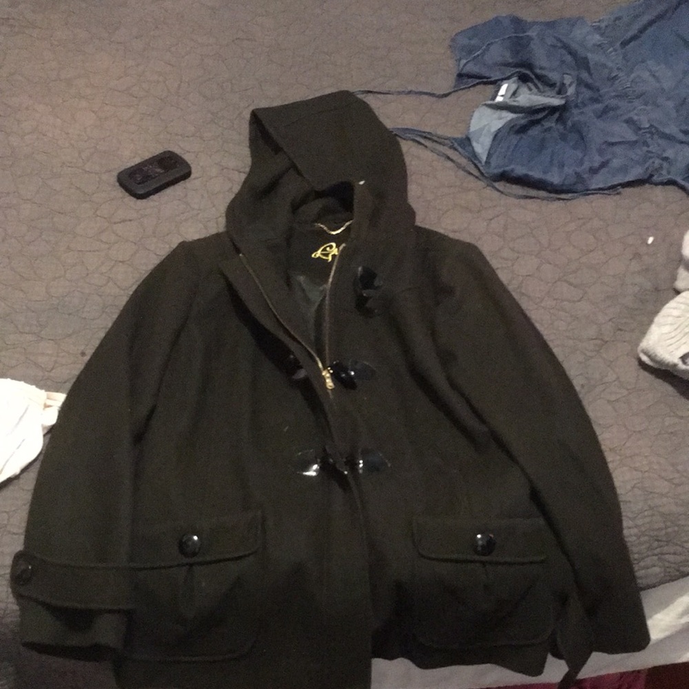 Large heavy coat